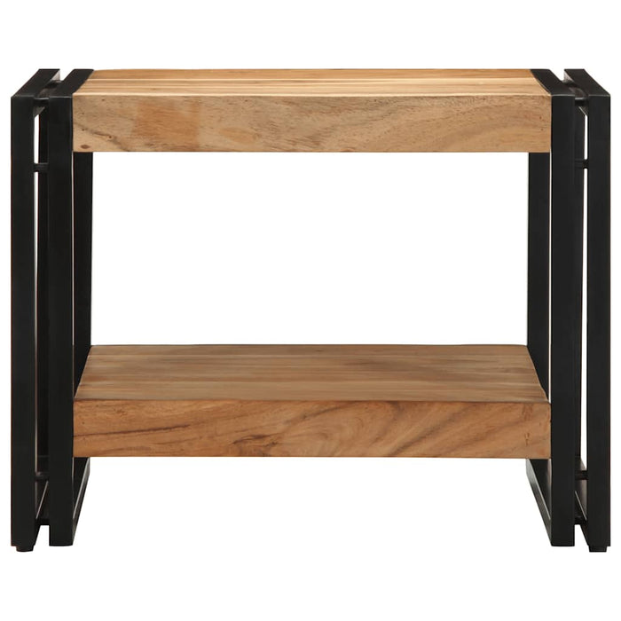 Masuta de cafea 50x50x38 cm din lemn masiv de salcam - WALTI WALTI