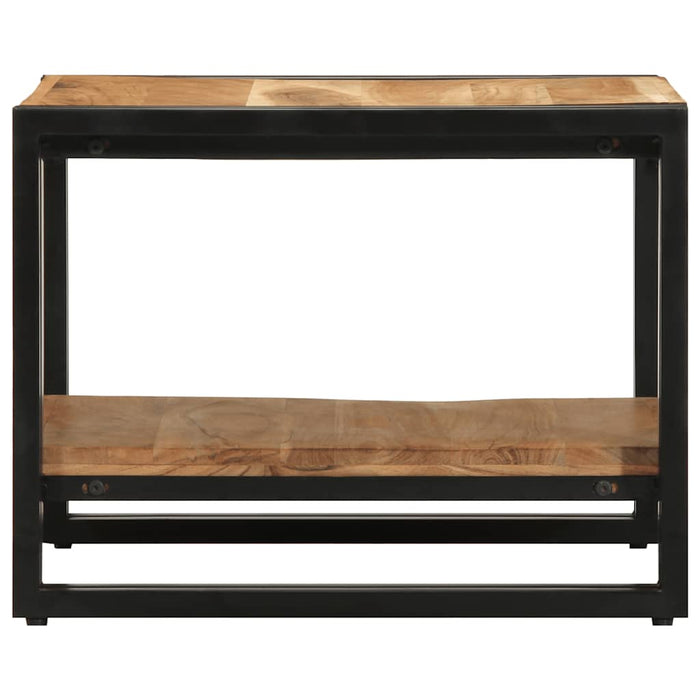 Masuta de cafea 50x50x38 cm din lemn masiv de salcam - WALTI WALTI