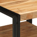 Masuta de cafea 50x50x38 cm din lemn masiv de salcam - WALTI WALTI