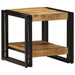 Masă de cafea Maro 40 x 40 x 38 cm Lemn de mango solid - WALTI WALTI