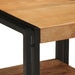 Masă de cafea Maro 40 x 40 x 38 cm Lemn Solid de Acacia - WALTI WALTI
