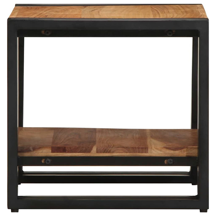 Masă de cafea Maro 40 x 40 x 38 cm Lemn Solid de Acacia - WALTI WALTI