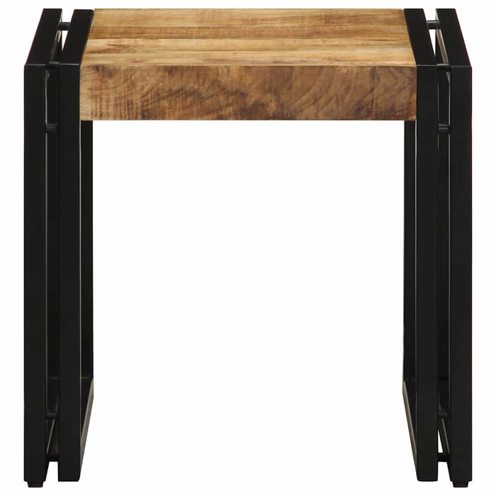 Masă de cafea Maro 40 x 40 x 38 cm Lemn de mango solid - WALTI WALTI