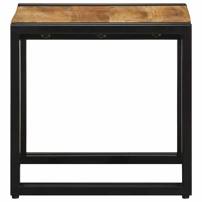 Masă de cafea Maro 40 x 40 x 38 cm Lemn de mango solid - WALTI WALTI