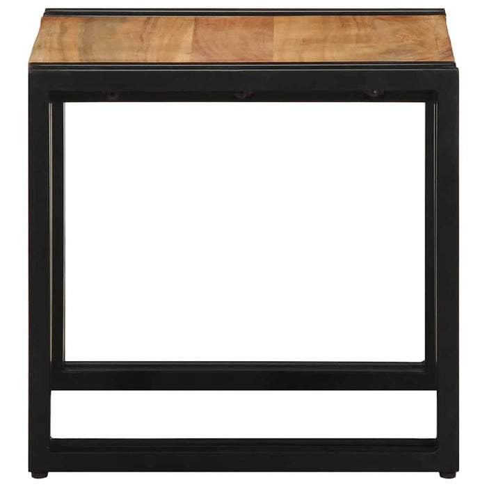 Masă de cafea Maro 40 x 40 x 38 cm Lemn Solid de Acacia - WALTI WALTI