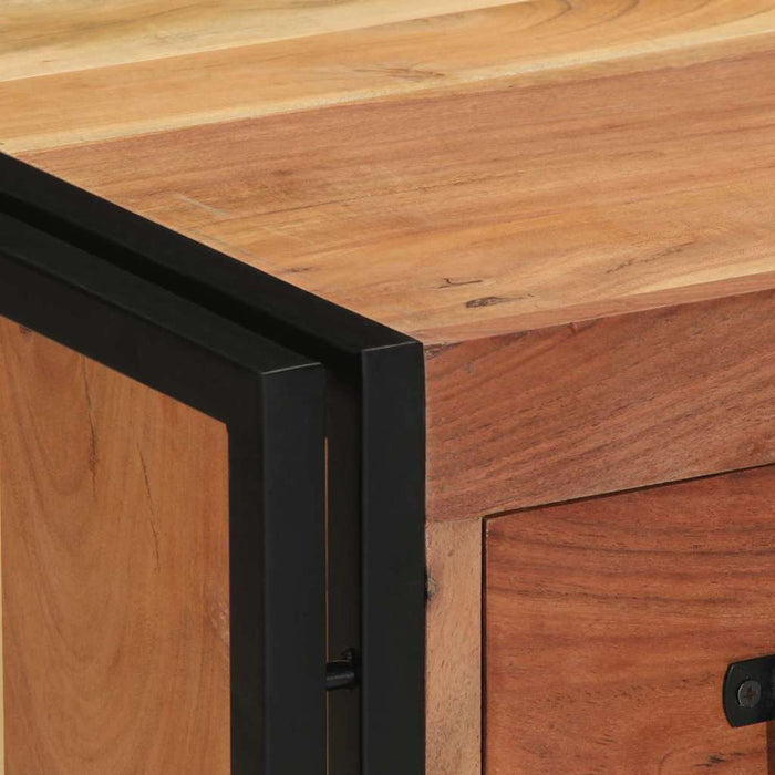 Dulap de noapte Maro 40 x 40 x 59 cm Lemn Solid de Acacia WALTI