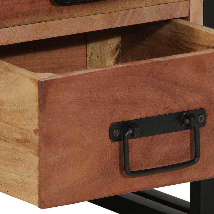 Dulap de noapte Maro 40 x 40 x 59 cm Lemn Solid de Acacia WALTI
