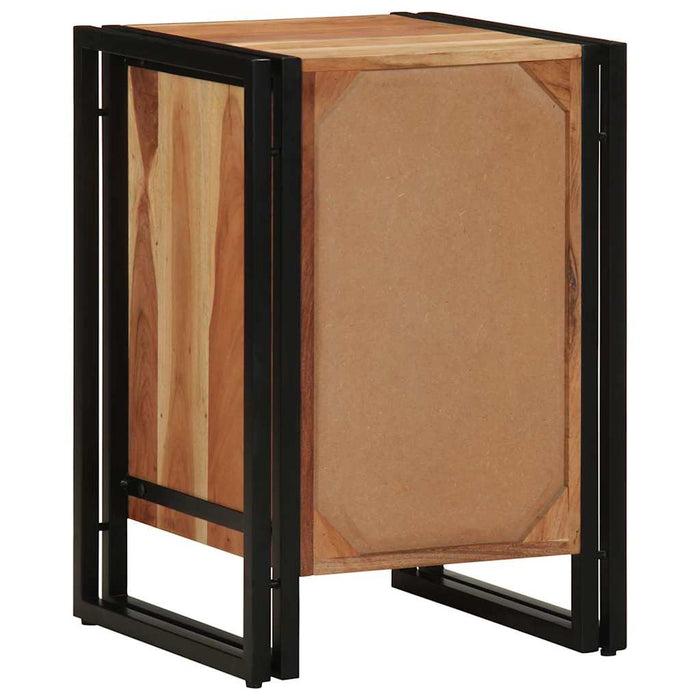 Dulap de noapte Maro 40 x 40 x 59 cm Lemn Solid de Acacia WALTI