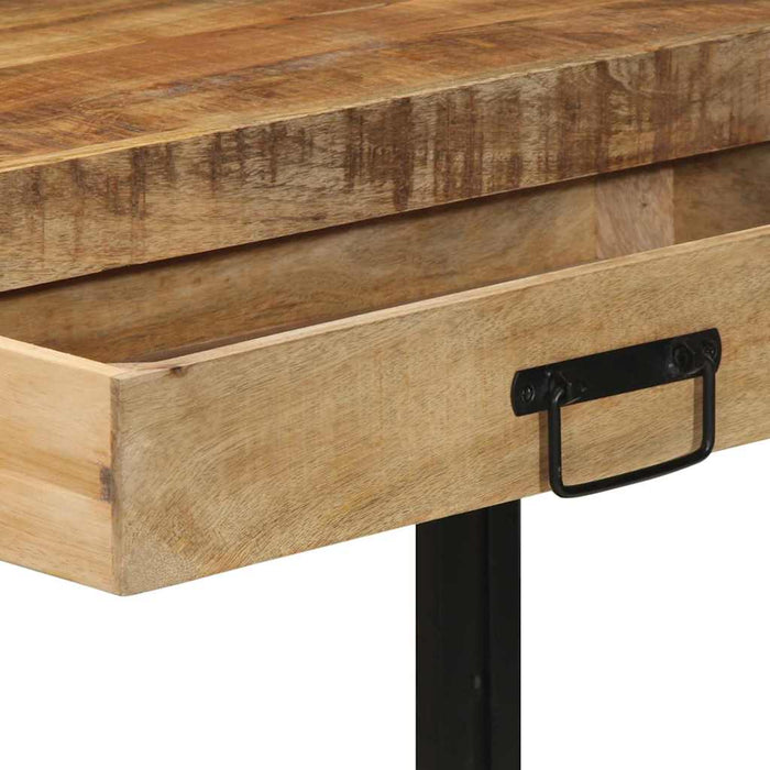 Masă de consolă Maro 120 x 33 x 75 cm Lemn de mango solid WALTI