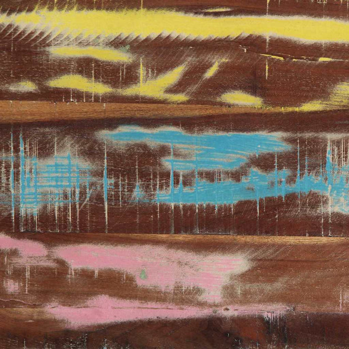 Masă de consolă cu sertar Multicolour Lemn recuperat masiv WALTI