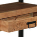 Masă de consolă Maro 120 x 33 x 75 cm Lemn Solid de Acacia - WALTI WALTI