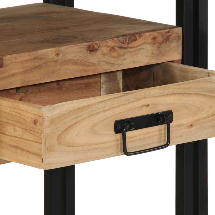 Masă de consolă Maro 90 x 33 x 75 cm Lemn Solid de Acacia - WALTI WALTI