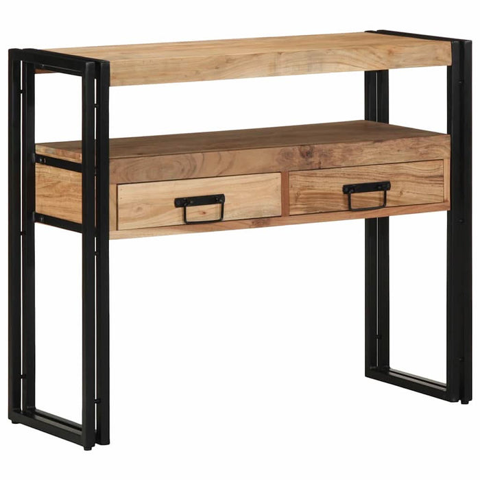 Masă de consolă Maro 90 x 33 x 75 cm Lemn Solid de Acacia - WALTI WALTI