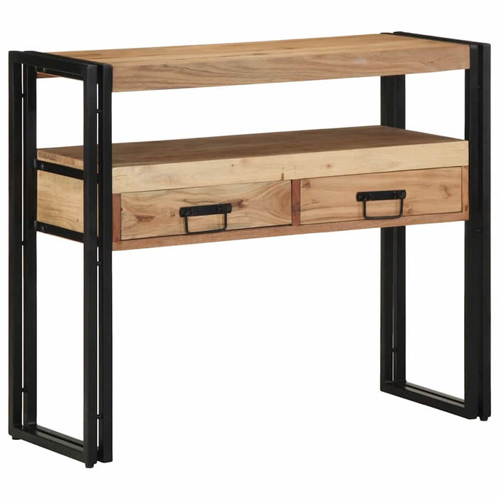 Masă de consolă Maro 90 x 33 x 75 cm Lemn Solid de Acacia - WALTI WALTI