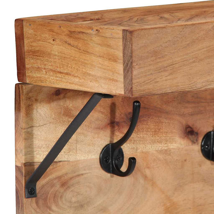 Răcător de paltoane Maro 73 x 19 x 23 cm Lemn masiv de acacia WALTI