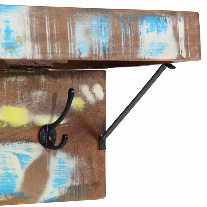 Răcător de paltoane Maro 73 x 19 x 23 cm Lemn masiv recuperat - WALTI WALTI