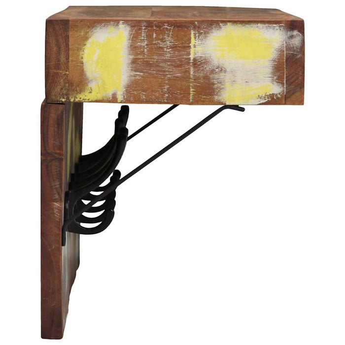 Răcător de paltoane Maro 73 x 19 x 23 cm Lemn masiv recuperat - WALTI WALTI