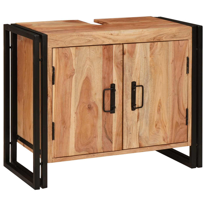 Dulap de chiuvetă Maro 71 x 33 x 58 cm Lemn Solid de Acacia - WALTI WALTI