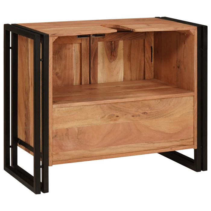 Dulap de chiuvetă Maro 71 x 33 x 58 cm Lemn Solid de Acacia - WALTI WALTI