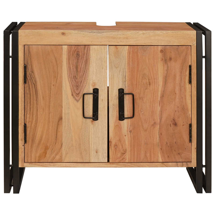 Dulap de chiuvetă Maro 71 x 33 x 58 cm Lemn Solid de Acacia - WALTI WALTI