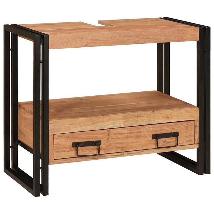 Dulap pentru toaletă Maro 71 x 33 x 58 cm Lemn Solid de Acacia - WALTI WALTI