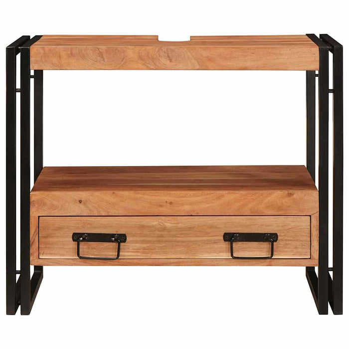 Dulap pentru toaletă Maro 71 x 33 x 58 cm Lemn Solid de Acacia - WALTI WALTI