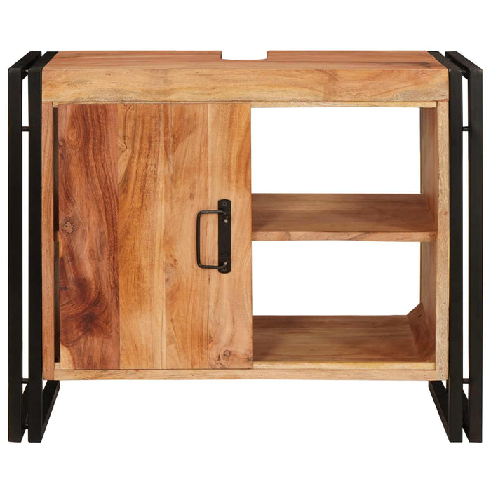 Dulap de chiuvetă Maro 71 x 33 x 58 cm Lemn Solid de Acacia - WALTI WALTI