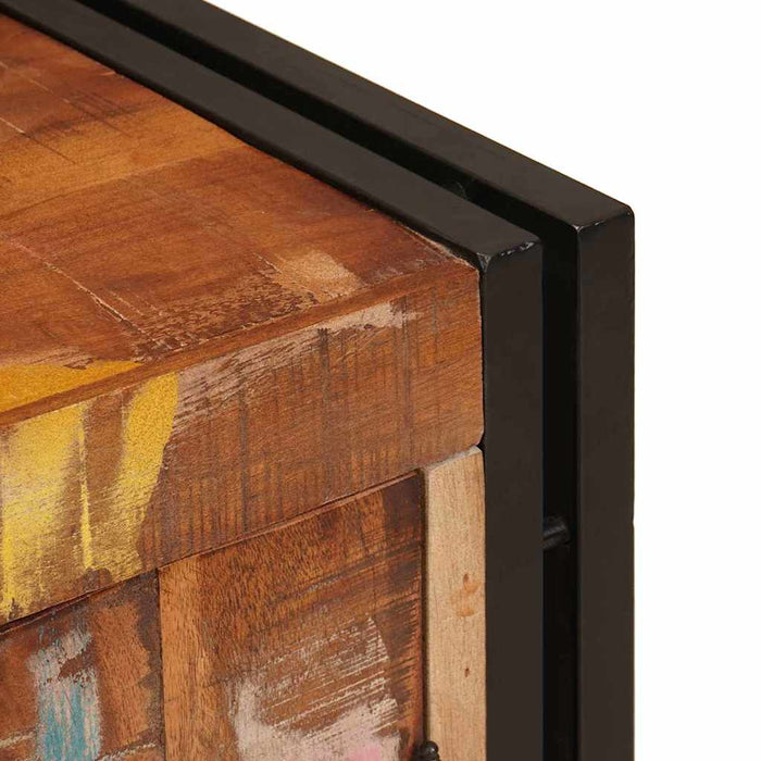 Dulap de noapte Multicolour 66 x 35 x 76 cm Lemn masiv reciclat - WALTI WALTI