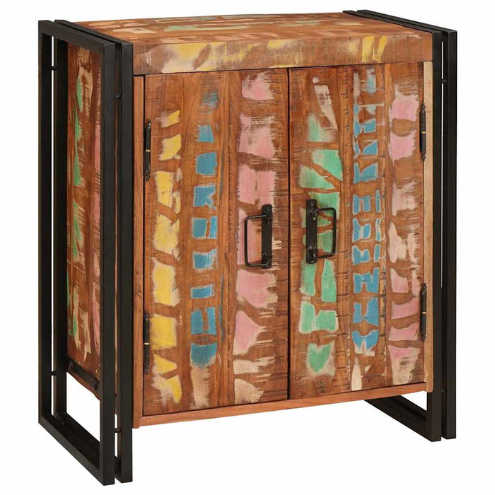Dulap de noapte Multicolour 66 x 35 x 76 cm Lemn masiv reciclat - WALTI WALTI