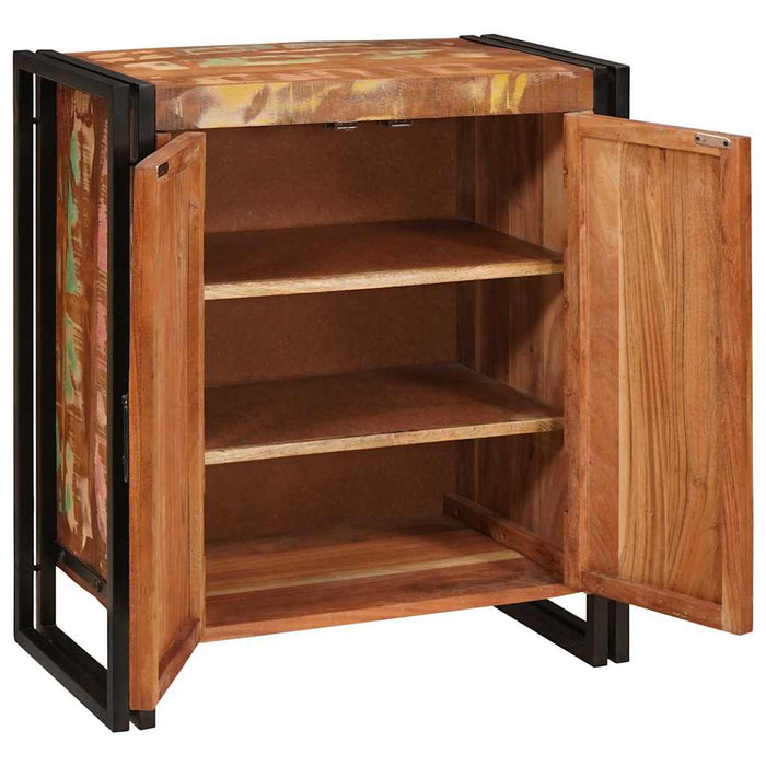 Dulap de noapte Multicolour 66 x 35 x 76 cm Lemn masiv reciclat - WALTI WALTI