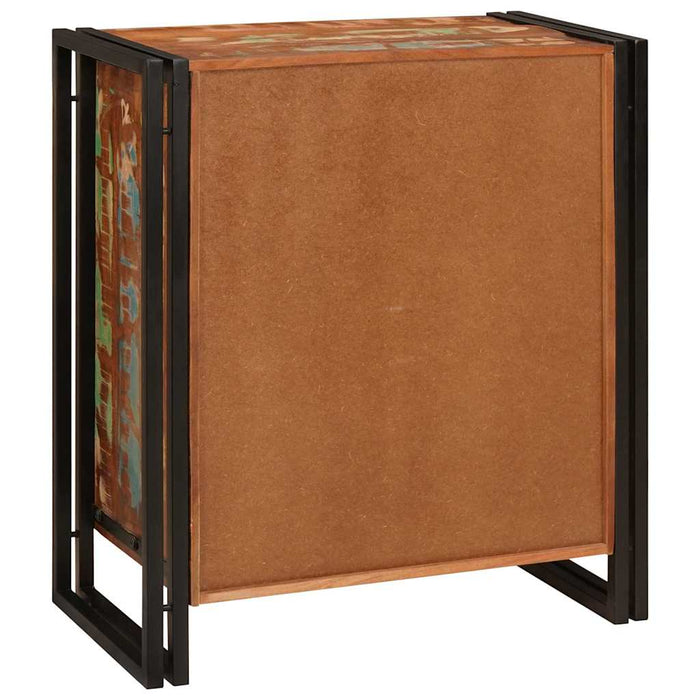 Dulap de noapte Multicolour 66 x 35 x 76 cm Lemn masiv reciclat - WALTI WALTI