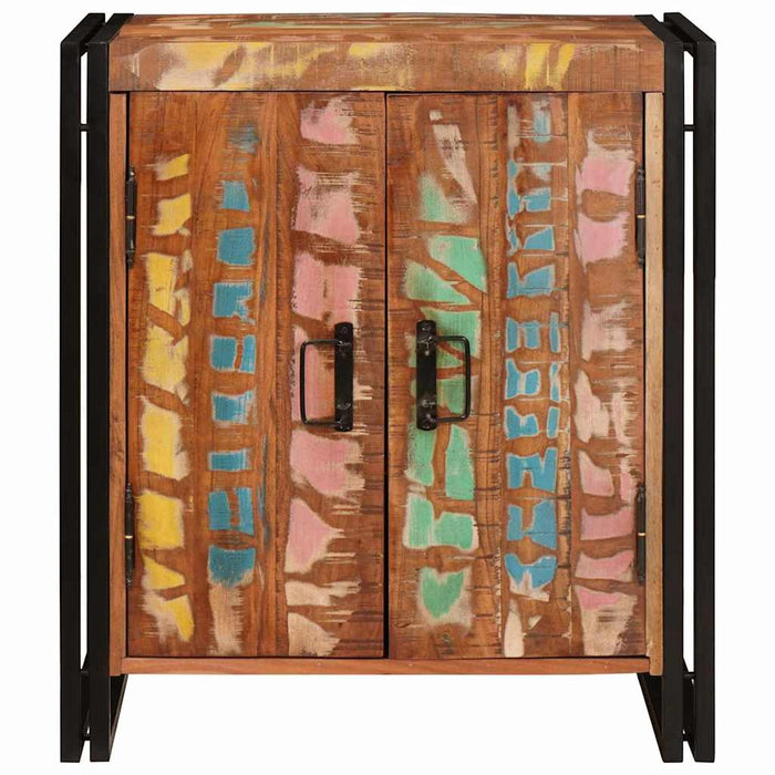 Dulap de noapte Multicolour 66 x 35 x 76 cm Lemn masiv reciclat - WALTI WALTI