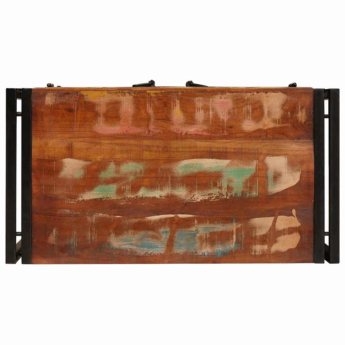 Dulap de noapte Multicolour 66 x 35 x 76 cm Lemn masiv reciclat - WALTI WALTI