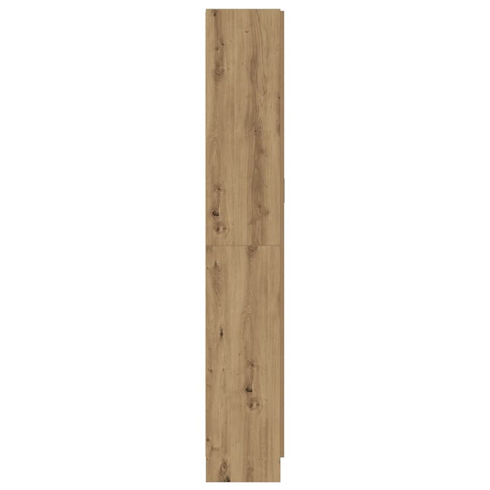 Dulap înalt, stejar artizanal, 82,5x30,5x185 cm, lemn prelucrat - WALTI WALTI