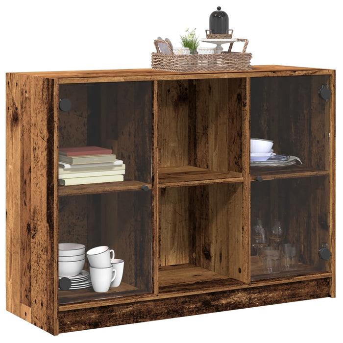 Dulap, lemn învechit, 102x37x75,5 cm, lemn prelucrat - WALTI WALTI