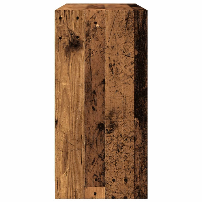 Dulap, lemn învechit, 102x37x75,5 cm, lemn prelucrat - WALTI WALTI