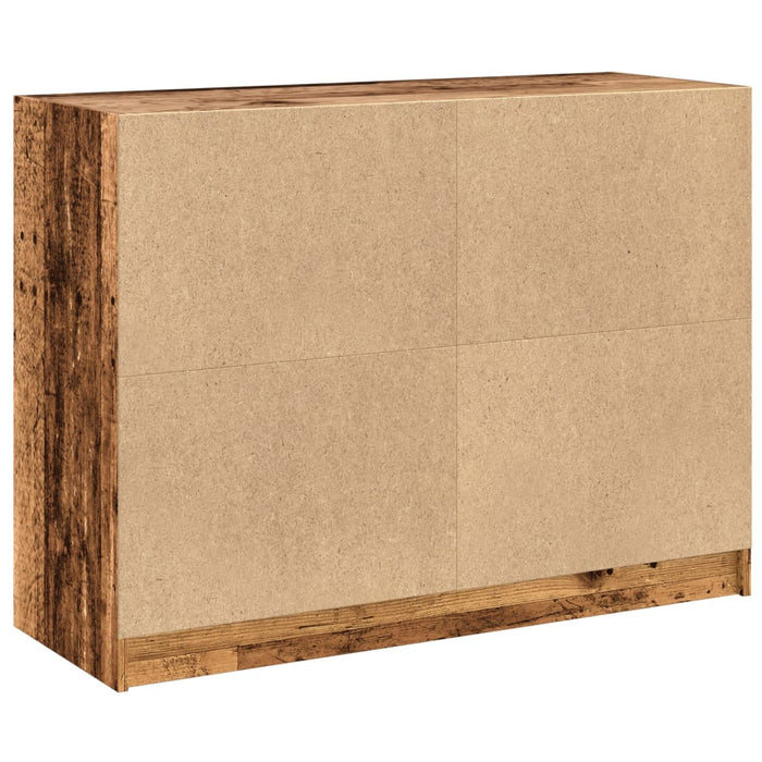Dulap, lemn învechit, 102x37x75,5 cm, lemn prelucrat - WALTI WALTI