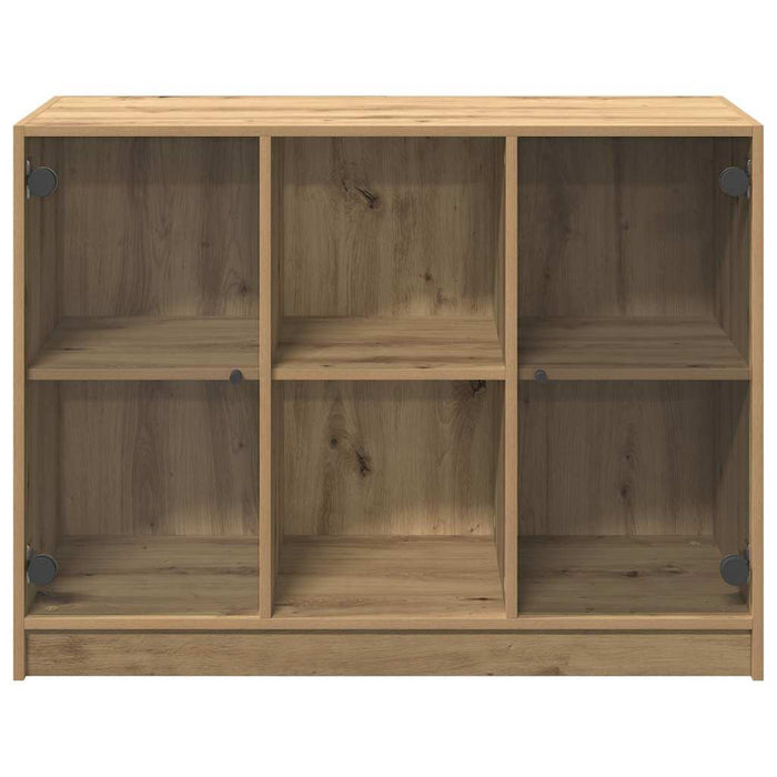 Dulap, stejar artizanal, 102x37x75,5 cm, lemn prelucrat - WALTI WALTI
