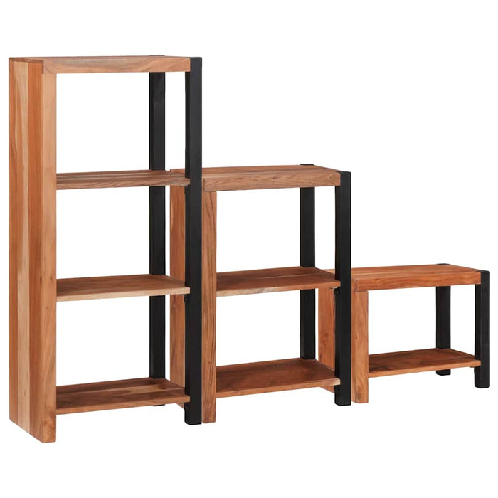 Raft pentru cărți 3 pcs Maro 50 x 30 x 110 cm - WALTI WALTI
