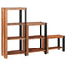 Raft pentru cărți 3 pcs Maro 50 x 30 x 110 cm - WALTI WALTI