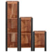 Raft pentru cărți 3 pcs Maro 50 x 30 x 110 cm - WALTI WALTI
