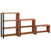 Raft pentru cărți 3 pcs Maro 80 x 30 x 110 cm - WALTI WALTI