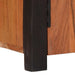 Bufet 3 pcs Maro 165 x 30 x 75 cm Lemn masiv de acacia - WALTI WALTI