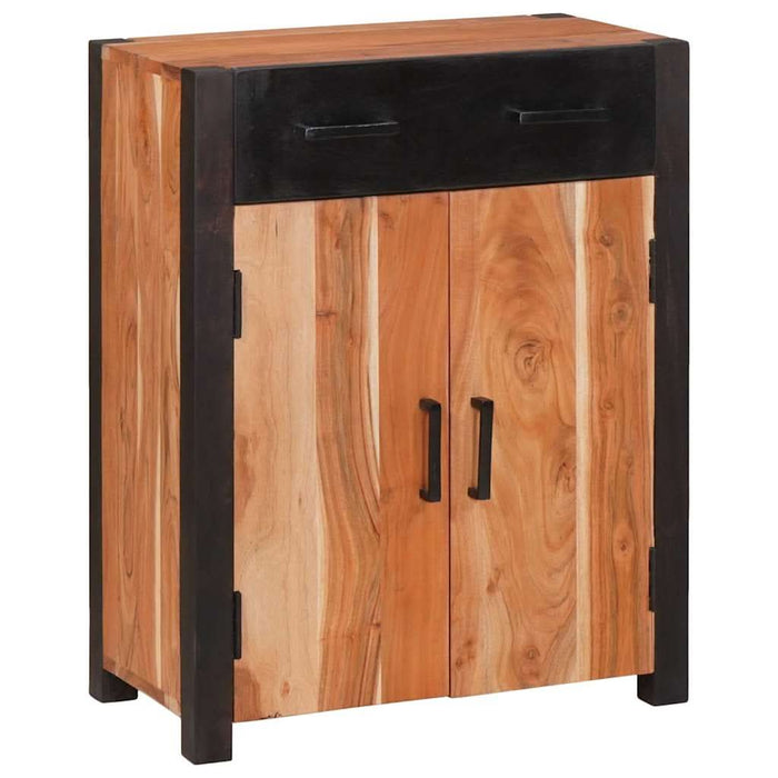 Bufet 3 pcs Maro 165 x 30 x 75 cm Lemn masiv de acacia - WALTI WALTI
