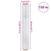 Film extensibil 2 buc Transparente 17 μm 50 cm x 150 m - WALTI WALTI