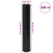 Film extensibil 2 buc Negru 17 μm 50 cm x 300 m - WALTI WALTI