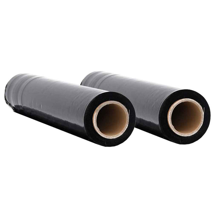 Film extensibil 2 buc Negru 23 μm 50 cm x 300 m - WALTI WALTI