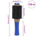 Pelicule extensibile 50 buc Negru 23 µm 10 cm x 150 m - WALTI WALTI