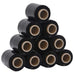 Filme extensibile 10 buc Negru 23 µm 10 cm x 300 m - WALTI WALTI