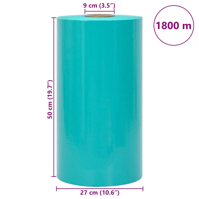 Film extensibil agricol verde 25 µm 50 cm x 1800 m - WALTI WALTI